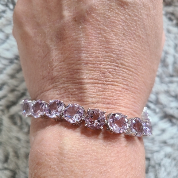 Amethyst Tennis Bracelet - Picture 12 of 16